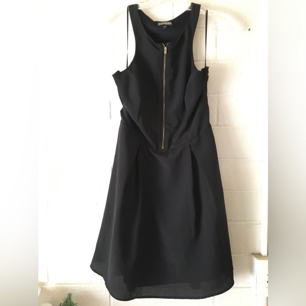 Express Black Sleeveless Dress - Picture 10 of 12